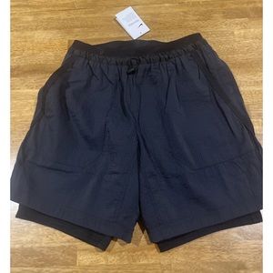 Nike Mens Running Shorts Tech Pack Black Large CU3754 010 Tights New With Tags